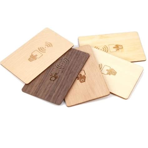 eco-friendly rfid wooden card|wooden rfid card.